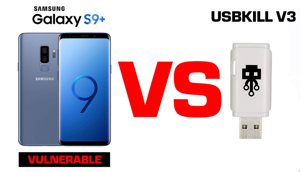 USB kill V3 VS Samsung Galaxy S9+