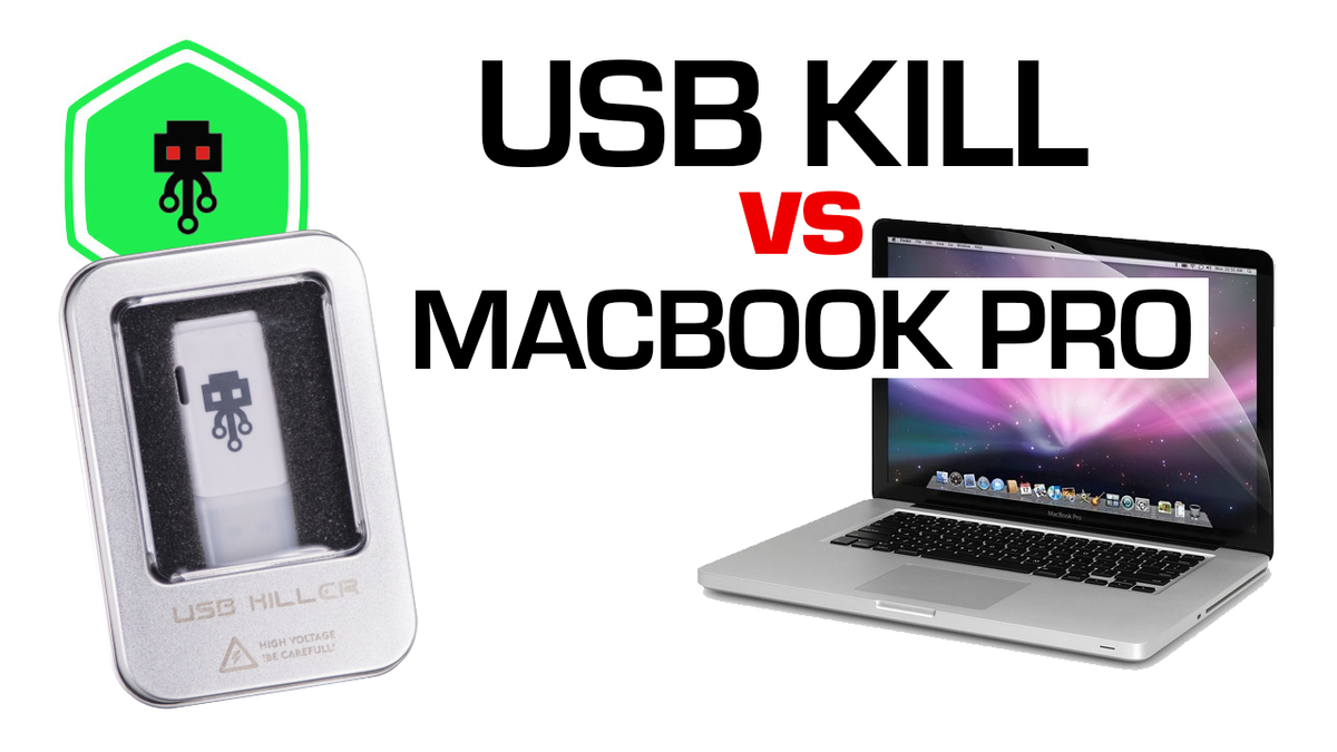 USB Killer vs MacBook Pro (2010) USBKill